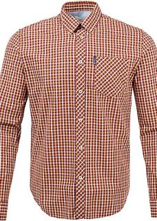 Ben-Sherman-Casual-Shirt-Long-Sleeve-Signature-House-Check-rot_20232101_front_ADS-HB